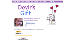 Desktop Screenshot of devinsgift.org